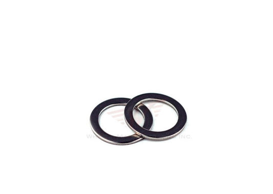 Wheels MFG Stainless Steel Pedal Washer For Carbon Cranks