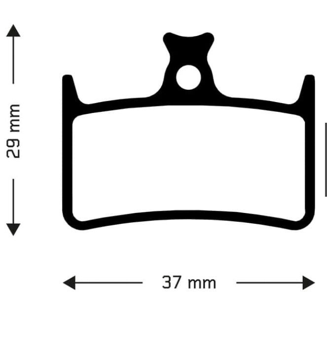 Aztec Sintered Brake Pad for Hope E4