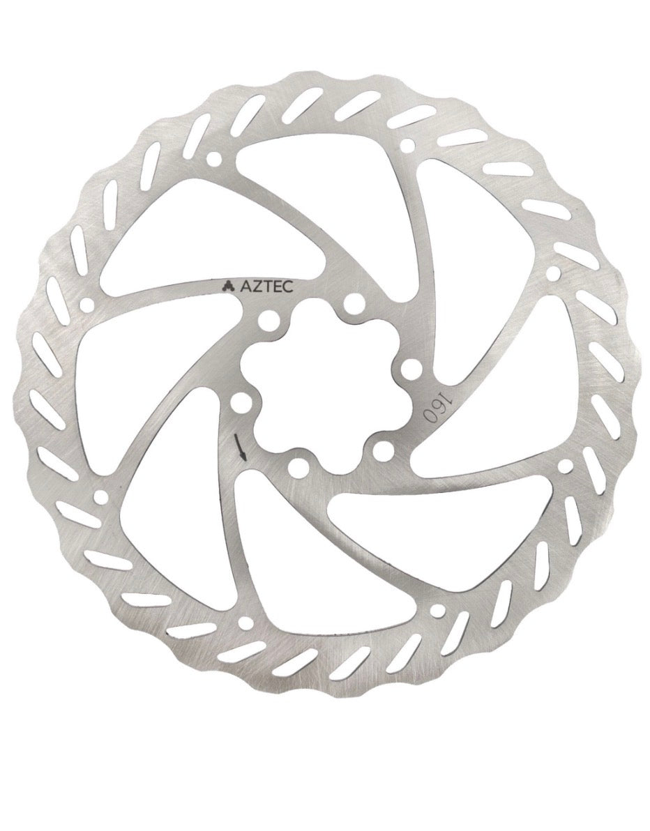 Aztec Core Stainless Steel 6 Bolt Disc Rotor - 160 mm