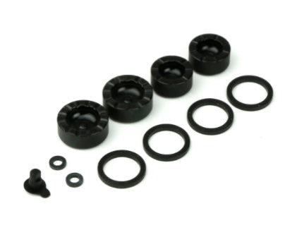 SRAM Disc Brake Caliper Piston Kit - (Includes 2-16mm, 2 - 15mm Caliper Pistons, Seals, O-Rings) - Db8/Db6/Db4 A1+ (2023+), Motive Ult/Slv/Brz A1+ (2026+)