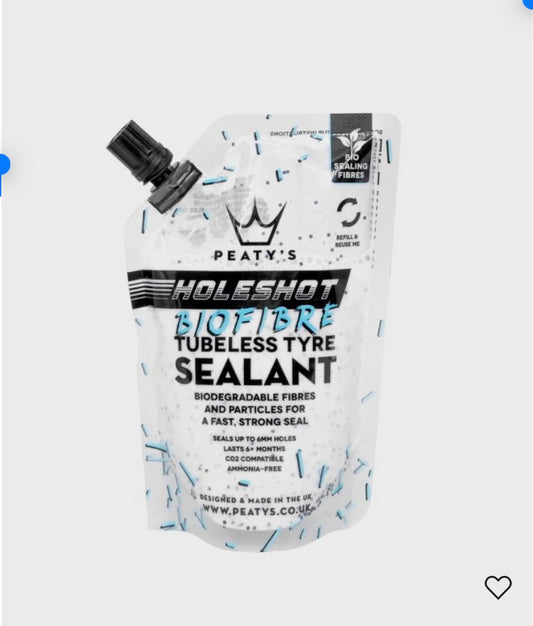 PEATY'S HOLESHOT BIOFIBRE TUBELESS TYRE SEALANT