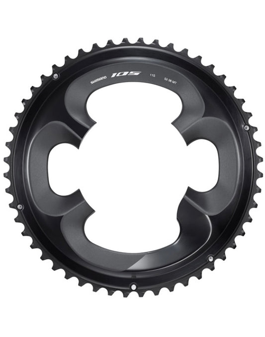 Shimano FC-R7000 105 11 speed outer chainring, 52T-MT, black