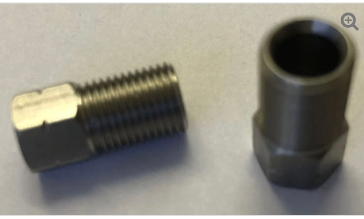Aztec M8 x 0.75 Threaded Shroud for Shimano Systems