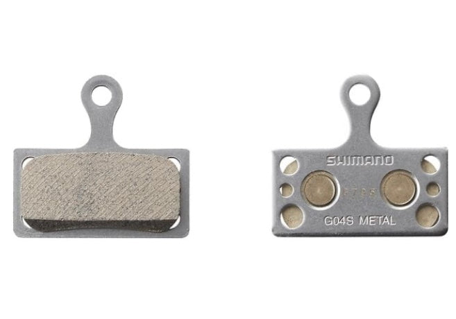 Shimano Disc Brake Pads BP-G04S-MX disc pads and spring, metal sintered pad, steel back