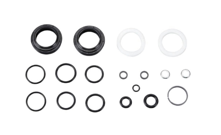 RockShox 200 Hour/1 Year Service Kit (Includes Dust Seals, Foam Rings, O-Ring Seals, Charger 2 Sealhead, Aluminum Debonair Sealhead) - Pike B2/Lyrik RC2 C1 (2019+)