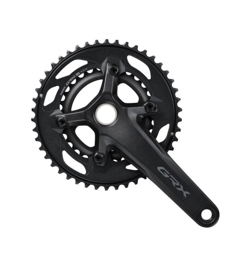 Shimano FC-RX610 GRX chainset 46 / 30, double, 12-speed, 2 piece design, 170 mm