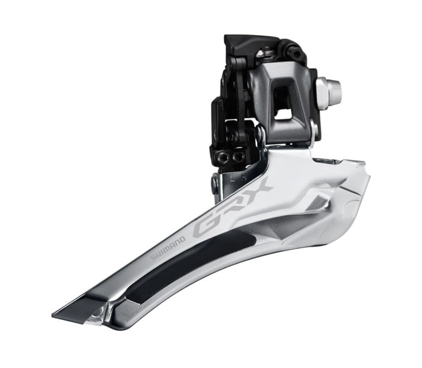 Shimano FD-RX810 GRX front mech, 11-speed double, down pull, braze-on