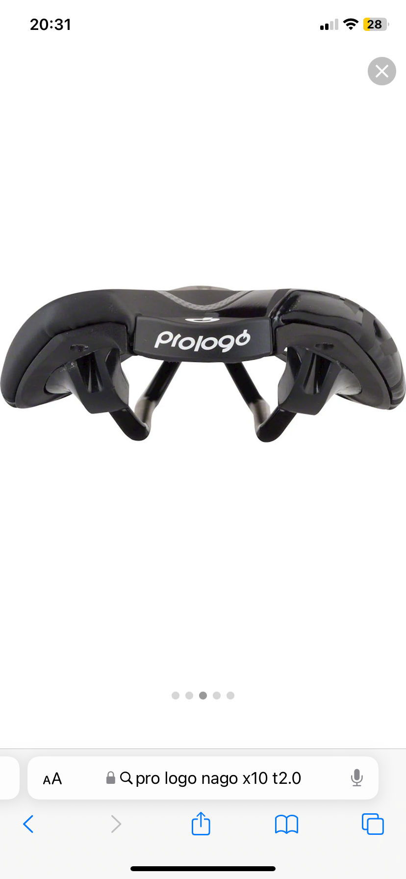 Pro Logo Saddle Nago X10 T2.0