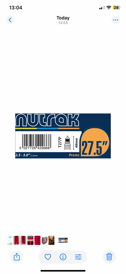 Nutrak Inner Tube