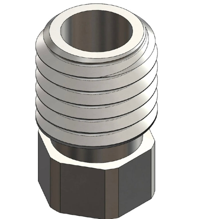 Aztec M9 x 1.25 threaded shroud for Magura MT2/4/6