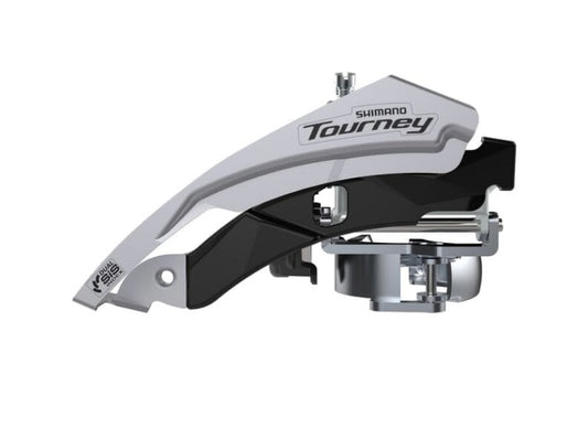 Shimano FD-TY600 Tourney front mech, triple, top swing, dual pull, 66-69, for 42T