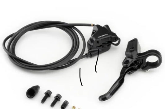 Tektro HD-M3110 Flat Mount Hydraulic Disc Brakes