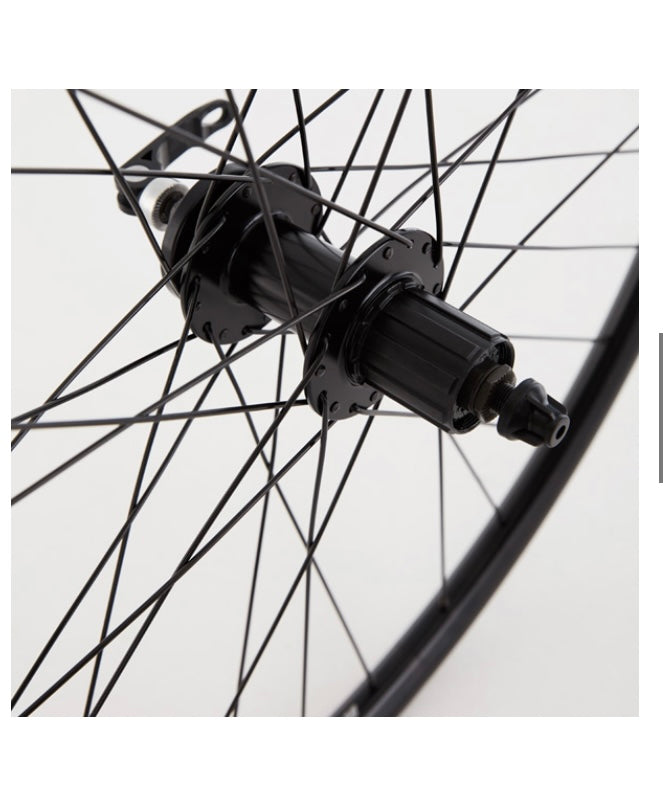 MTB Rear Disc Quick Release Cassette Wheel black 26 inch