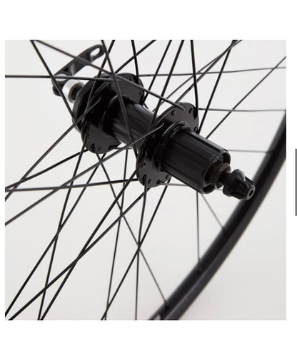 MTB Rear Disc Quick Release Cassette Wheel black 26 inch
