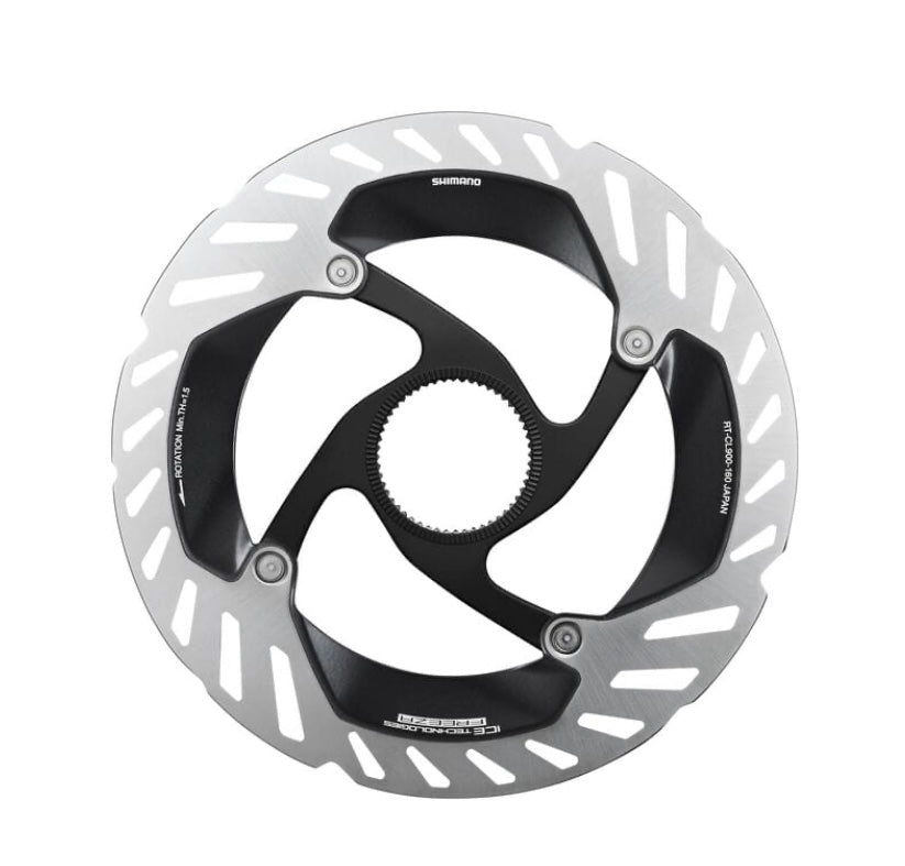 Shimano RT-CL900 Ice Tech FREEZA rotor with internal lockring, 160 mm