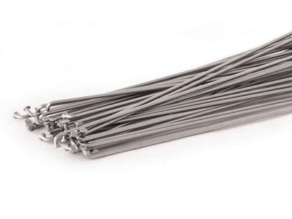 Sapim Leader Spokes 14G J-Bend Silver