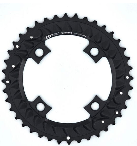 Shimano FC-M6000 Deore 10 speed triple outer chainring 40T-AN, black