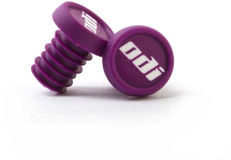 ODI BMX 2 Colour Push In Plugs - Blue